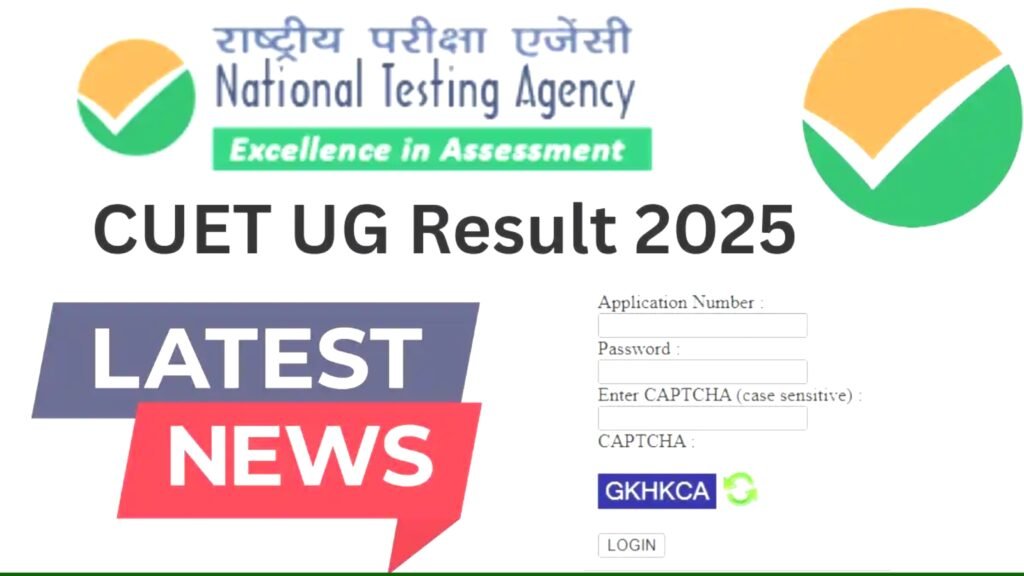 CUET UG Result 2025