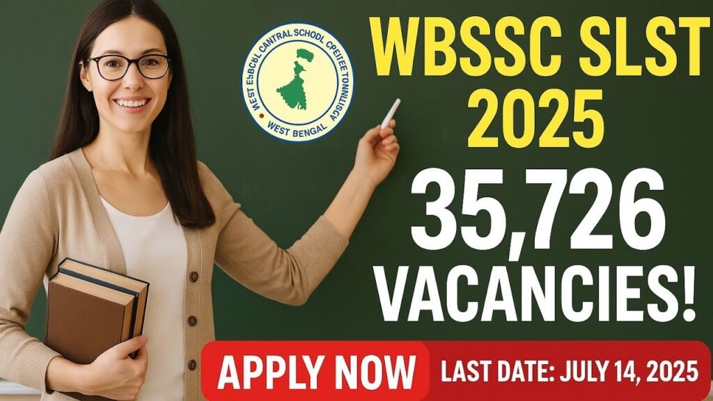 WBCSSC Assistant Teacher Recruitment 2025